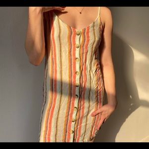 Billabong Striped Beach Dress